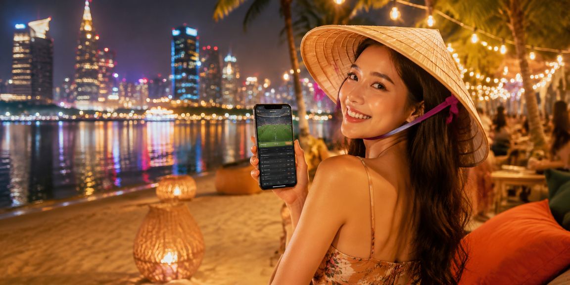 Người dùng tại Thành phố Hồ Chí Minh xem kèo bóng đá trực tuyến buổi tối