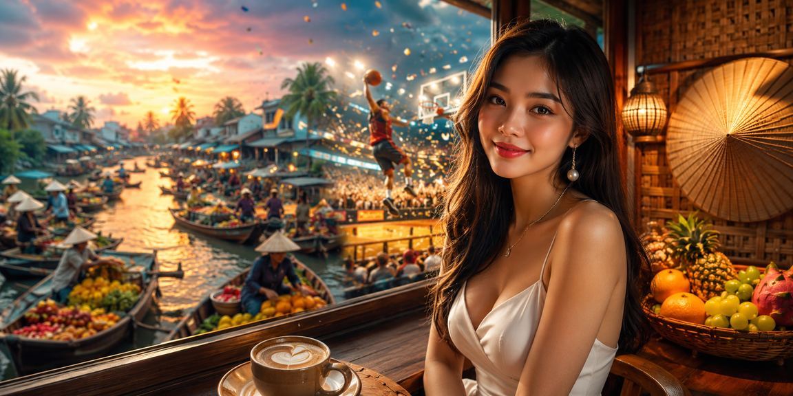 Người dùng xem cá cược bóng rổ tại vùng đồng bằng sông Cửu Long với nón lá truyền thống
